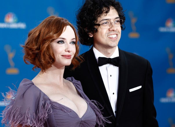 Christina Hendricks and Geoffrey Arend