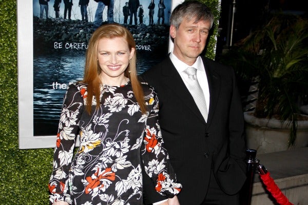 Mireille Enos and Alan Ruck