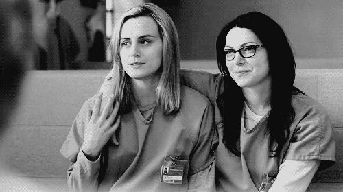 Piper and Alex from Orange Is The New Black