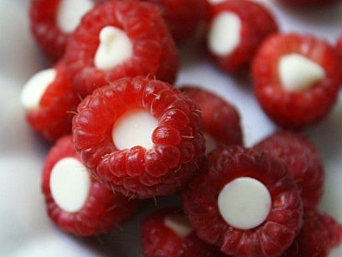 Valentine&#039;s Day desserts raspberry rockets