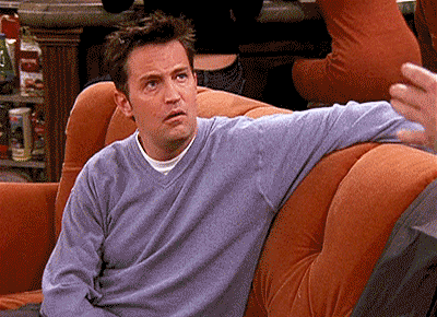 Chandler Bing blah