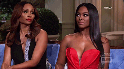 RHOA eyeroll