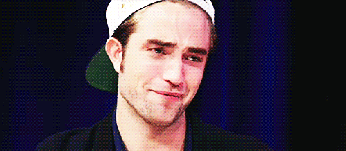 Robert Pattinson eyeroll