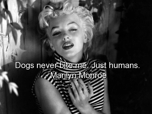 Marilyn speaks truths. 