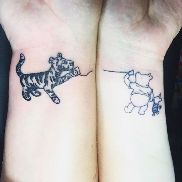 mother daughter tattoos