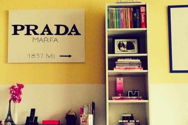 4. "The bags under my eyes are Prada." — Anonymous