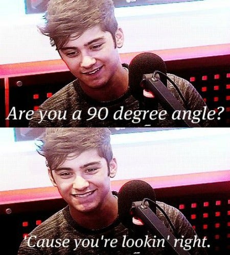 zayn malik pick up lines