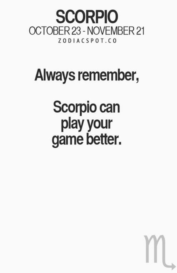 scorpio quote