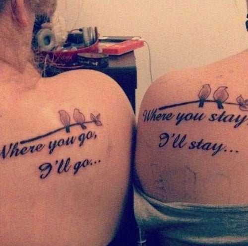 matching tattoos