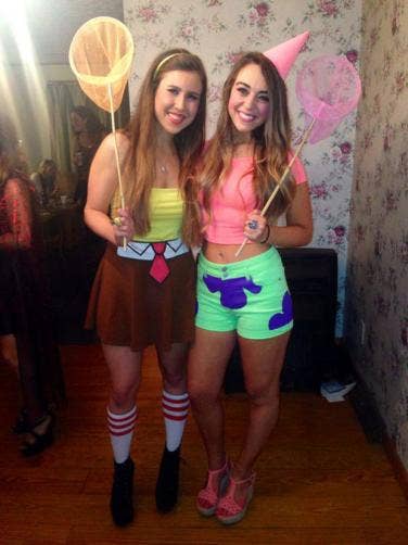 spongebob and patrick halloween costume