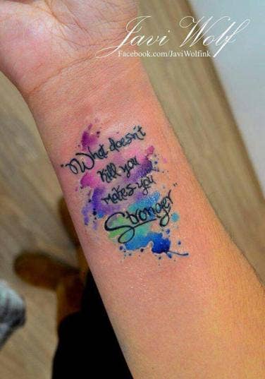 50 Best Quote Tattoos To Inspire You To Live Your Best Life Every