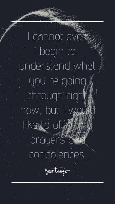 100 Condolence Text Messages And Heartfelt Sympathy Quotes | YourTango