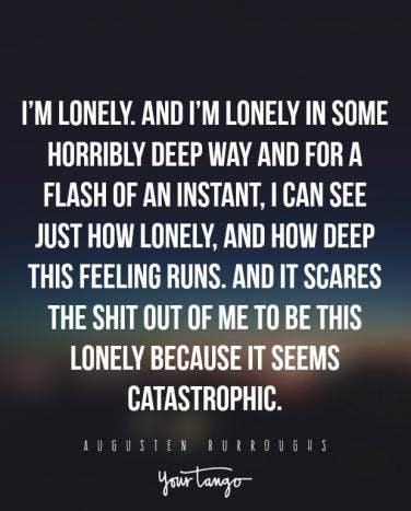sad quotes about being lonely