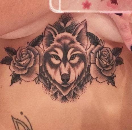Wolf Tattoo.