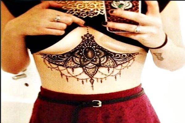 Sternum Tattoo.