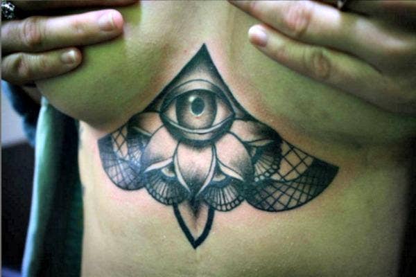 Inner Eye tattoo.
