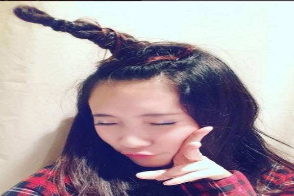 3rd unicorn horn braid.