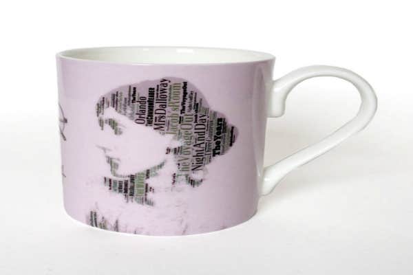 Feminist gifts: Virginia Woolf mug