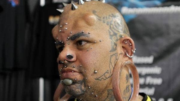 man with tattoos