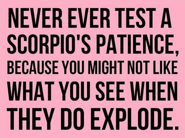 scorpio quote