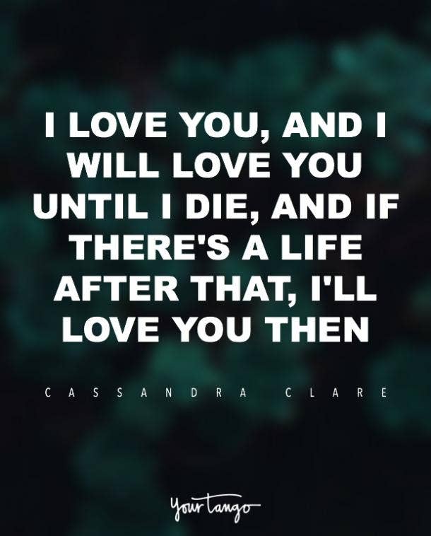Cassandra Clare i love you quote