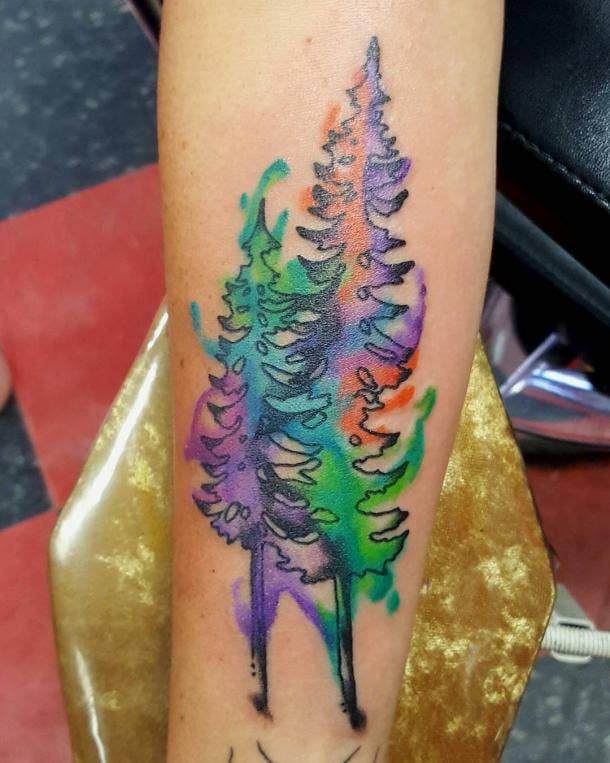 10. Pine Trees