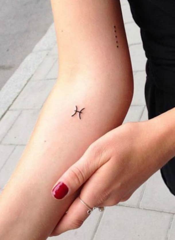 7 Pisces Constellation Tattoo Ideas to Consider  POPSUGAR Beauty UK