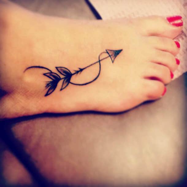 bow and arrow ankle.tattoo - Google Search | Zodiac sign tattoos, Tattoos  for women, Sagittarius tattoo designs