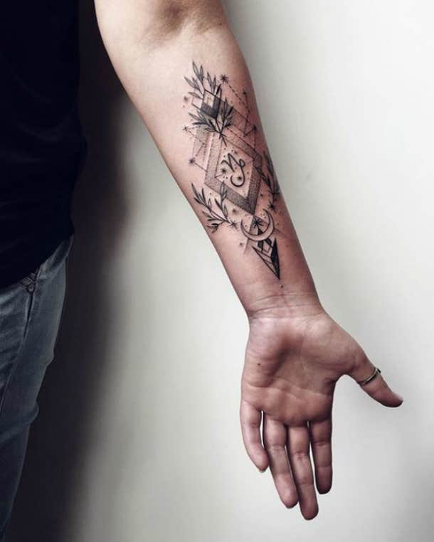 Capricorn  zodiac sign tattoo i did  Tattoo Brian Horne  Facebook