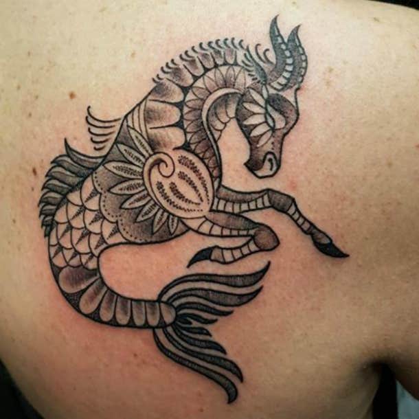 Capricorn Tattoo: Meaning, Symbolism, Designs, And Ideas - TATTOOGOTO