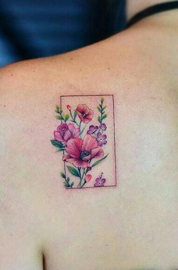 Very feminine tattoo with a woman dancing in a wind of protea flowers tattoo  idea | TattoosAI