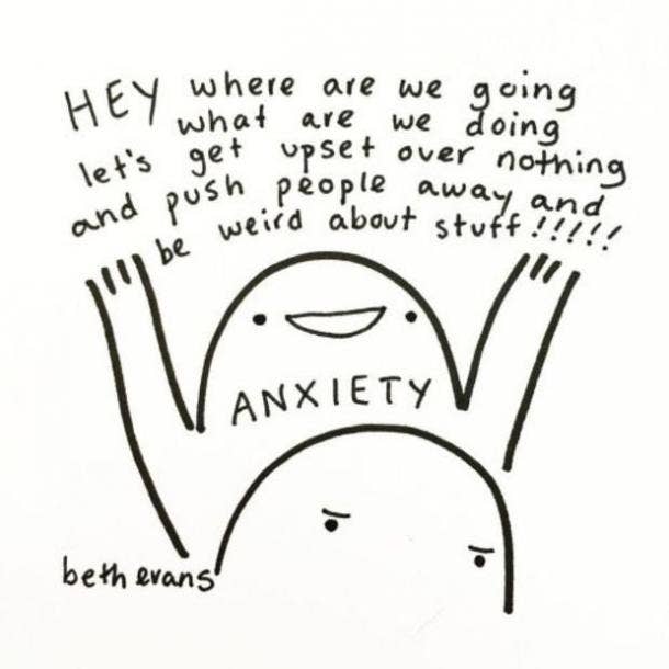 20 Best This Is What Anxiety Feels Like Quotes Memes And