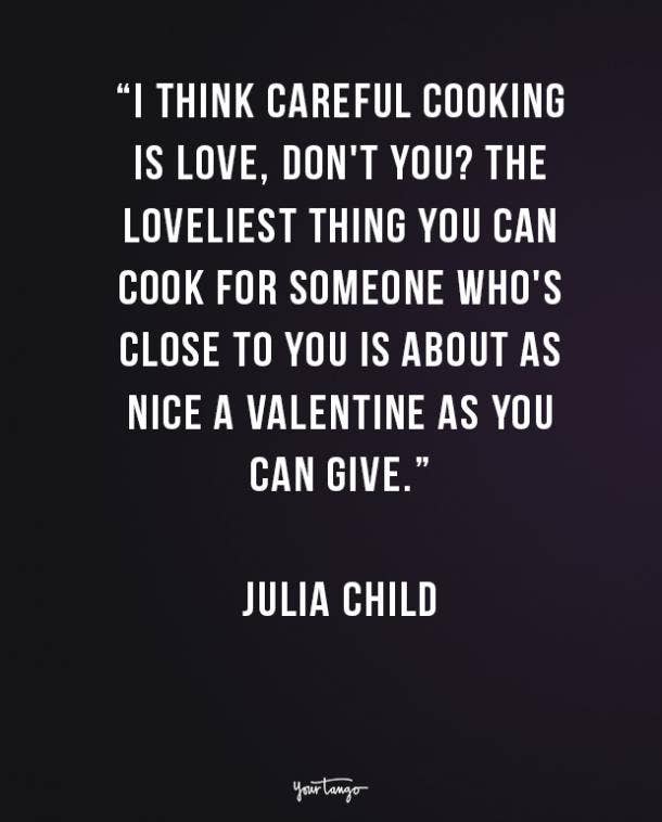 Julia Child true love quote