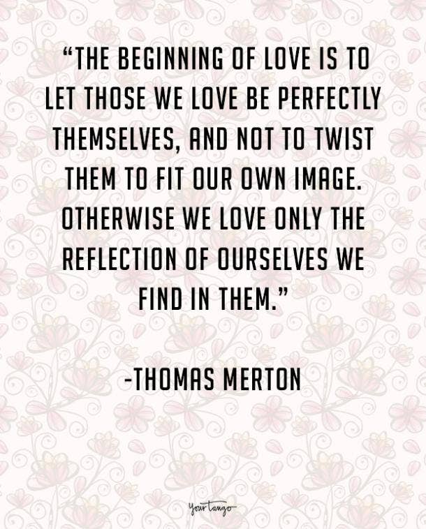 Thomas Merton true love quote
