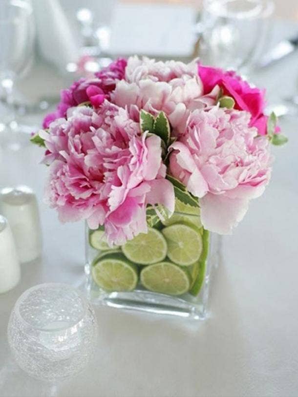 lime flower vase diy cinco de mayo decorations