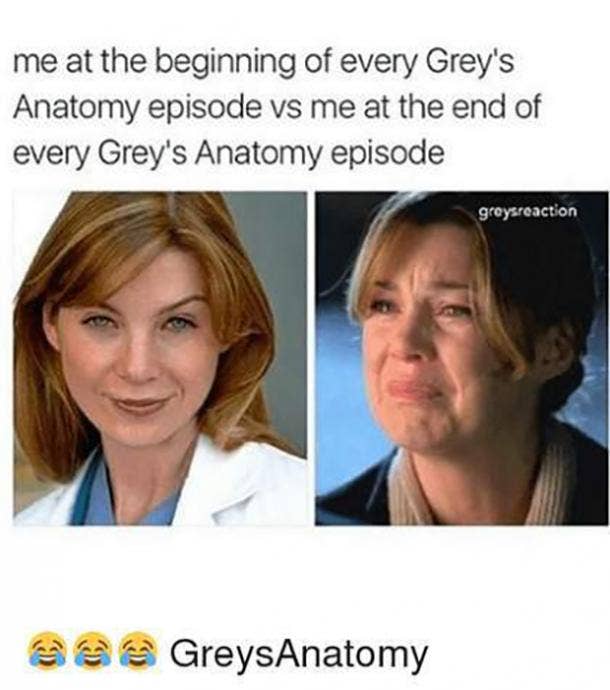 Grey's Anatomy  Greys anatomy funny, Grey anatomy quotes, Greys anatomy  memes