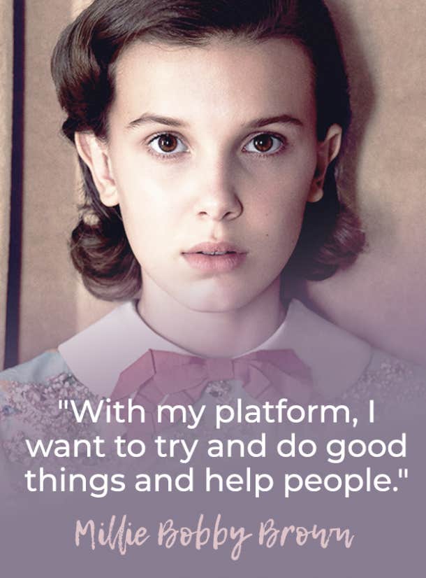 Millie Bobby Brown quotes Millie Bobby Brown birthday February 19