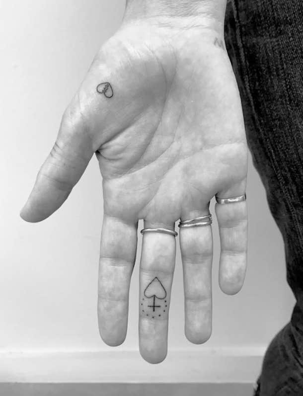 Tattoo Inspo | Hand and finger tattoos, Small finger tattoos, Small hand  tattoos