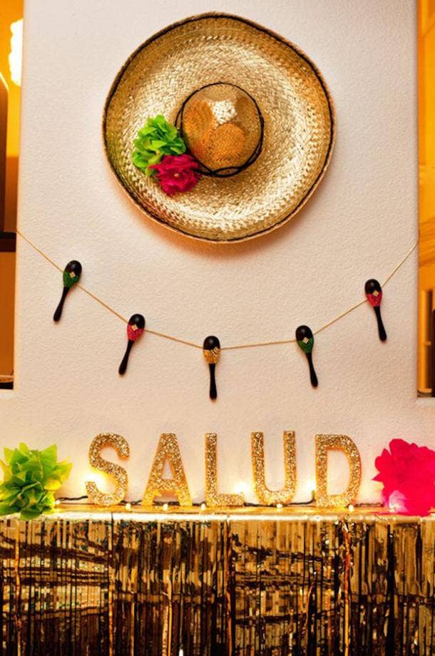 salud diy cinco de mayo decorations