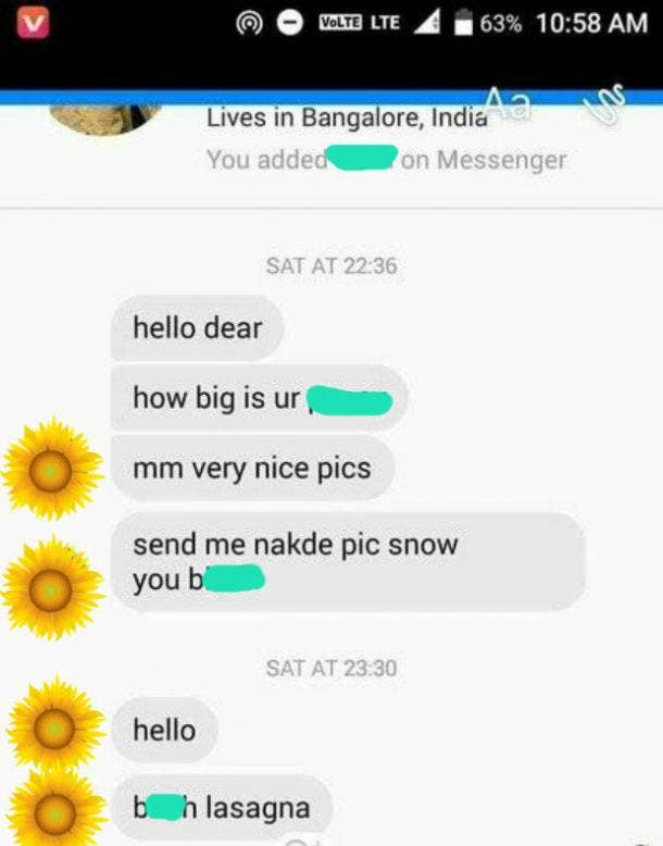 What Does Show Bobs And Vagene Mean The Sexist And Racist Reasons Men Ask Women On Facebook