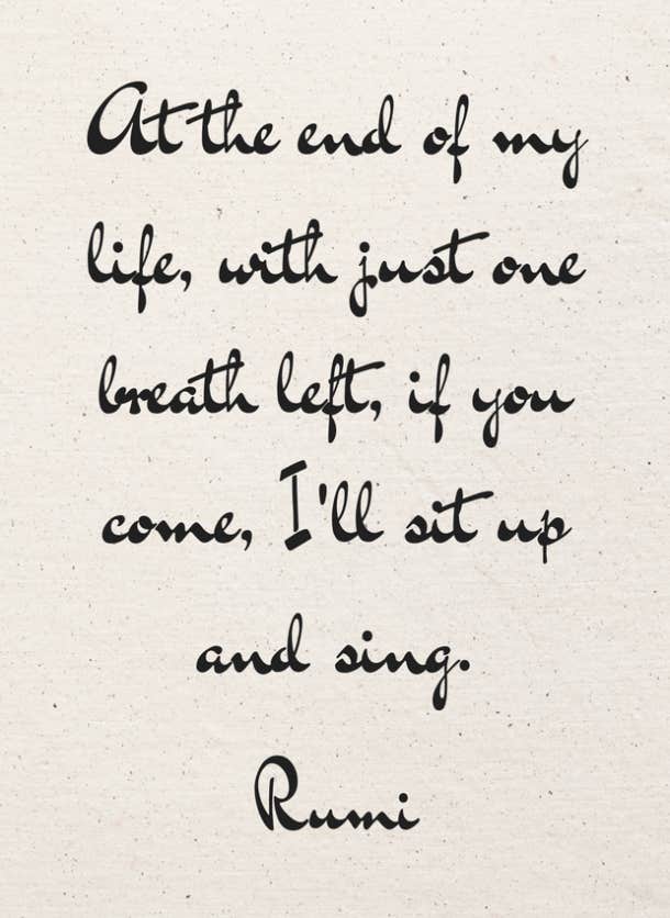 25 Inspirational Life Quotes By Poet Muhammad Rumi Yourtango