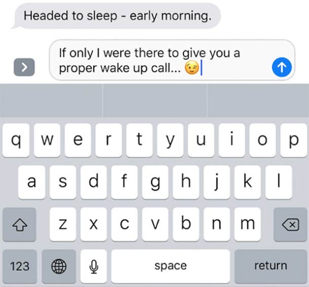 sexy good morning texts