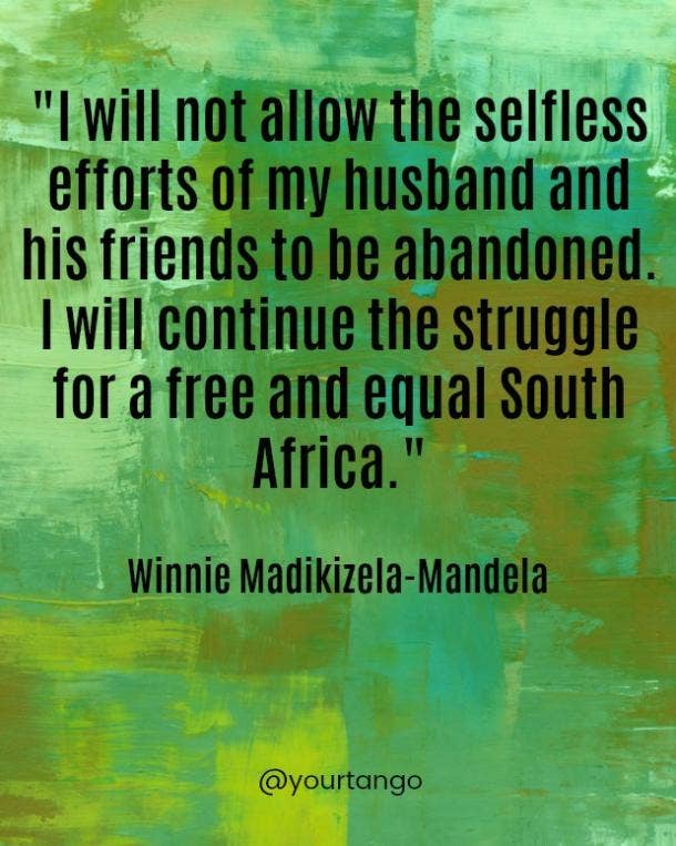 Winnie Madikizela-Mandela quotes Winnie Mandela quotes