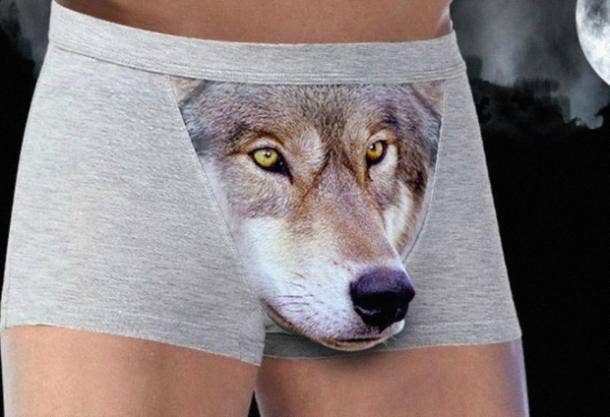 These Wolf Boxers Promise To Make A Man 'Sexy And Wild