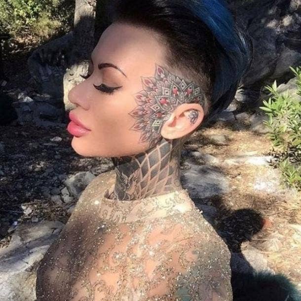 female face tattoo latinoTikTok Search