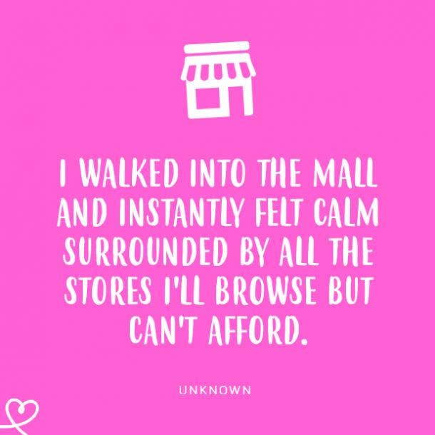 shopping quotes retail therapy