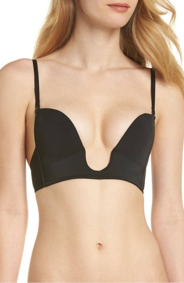 Natori Women's Sheer Convertible Ultra Light Contour Plunge Bra