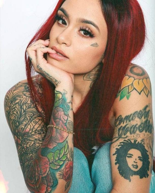 10 Pretty Face Tattoos For Women And Why This Tattoo Trend Has Been Stigmatized For All The Wrong Reasons
