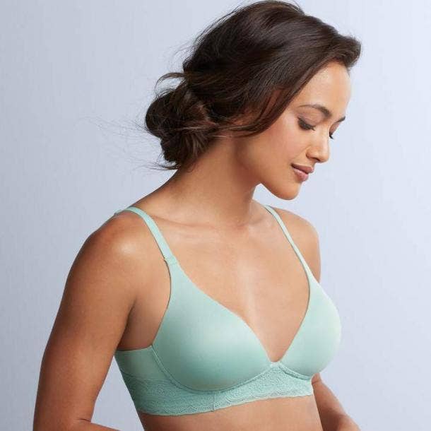 wjiNFDFG Non Wired Bra Women's Padded Full Cup Bra Without