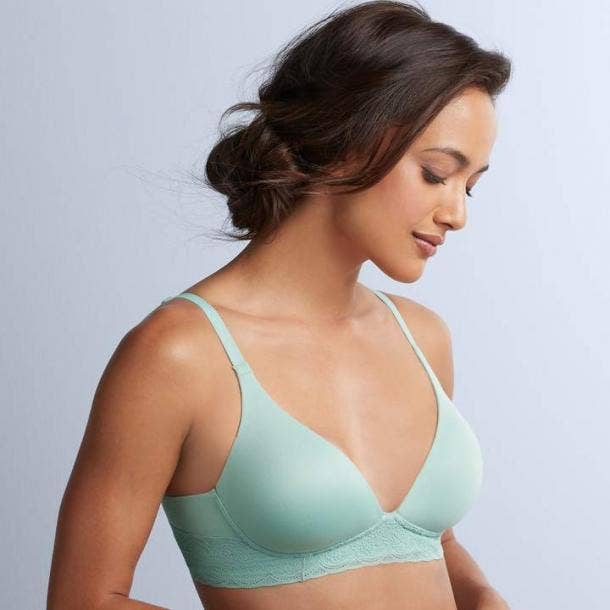 Comfort and Style with Jockey Women's Seamfree Sporties Stripe Reversible  Bralette